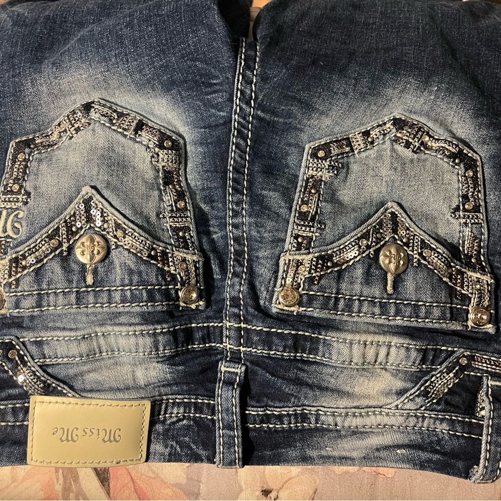 Miss Me Low-Rise Ankle Skinny Jeans